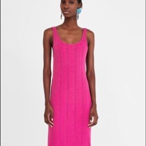 !!SOLD!! Zara Knit Ribbed Maxi dress